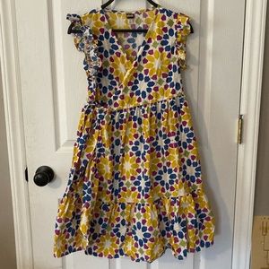 Tea Collection Multicolor Floral Kids Dress